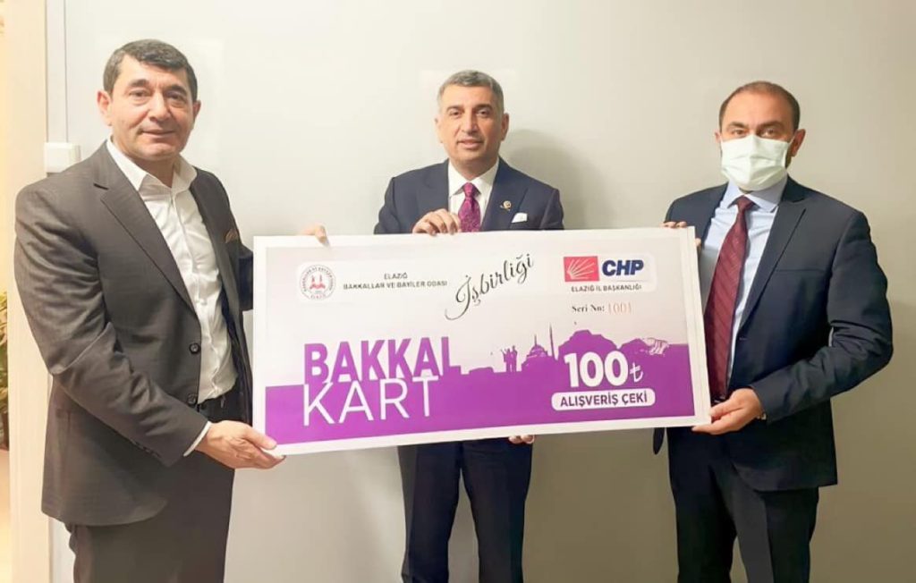 Elazığımız’daki Esnaflarımıza Katkı Sağlamak İçin Bakkallar Odası’nın Başlattığı “Bakkal Kart” Projesine Destek olduk.