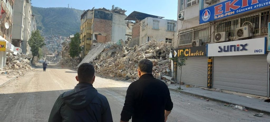 Hatay’da Kültür Varlıklarının Durumlarını Araştırarak Hasar Tespiti Çalışmalarının Yapılması İçin Bölgedeyiz.