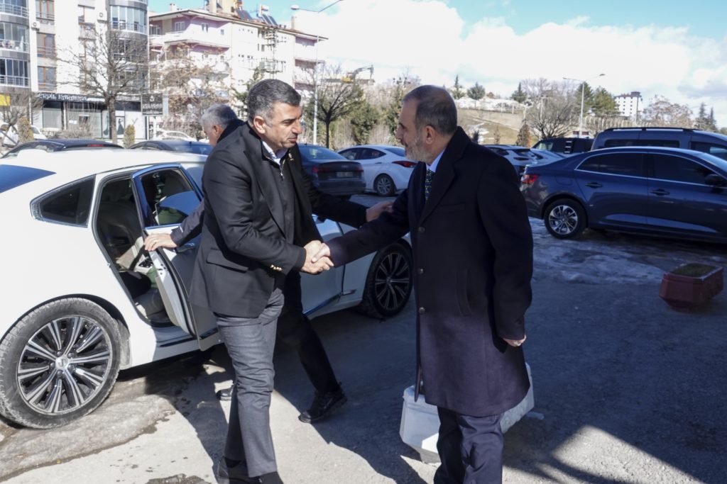 Elazığ Ticaret ve Sanayi Odası Başkanı İdris Alan’a Hayırlı Olsun Ziyaretinde Bulunduk.