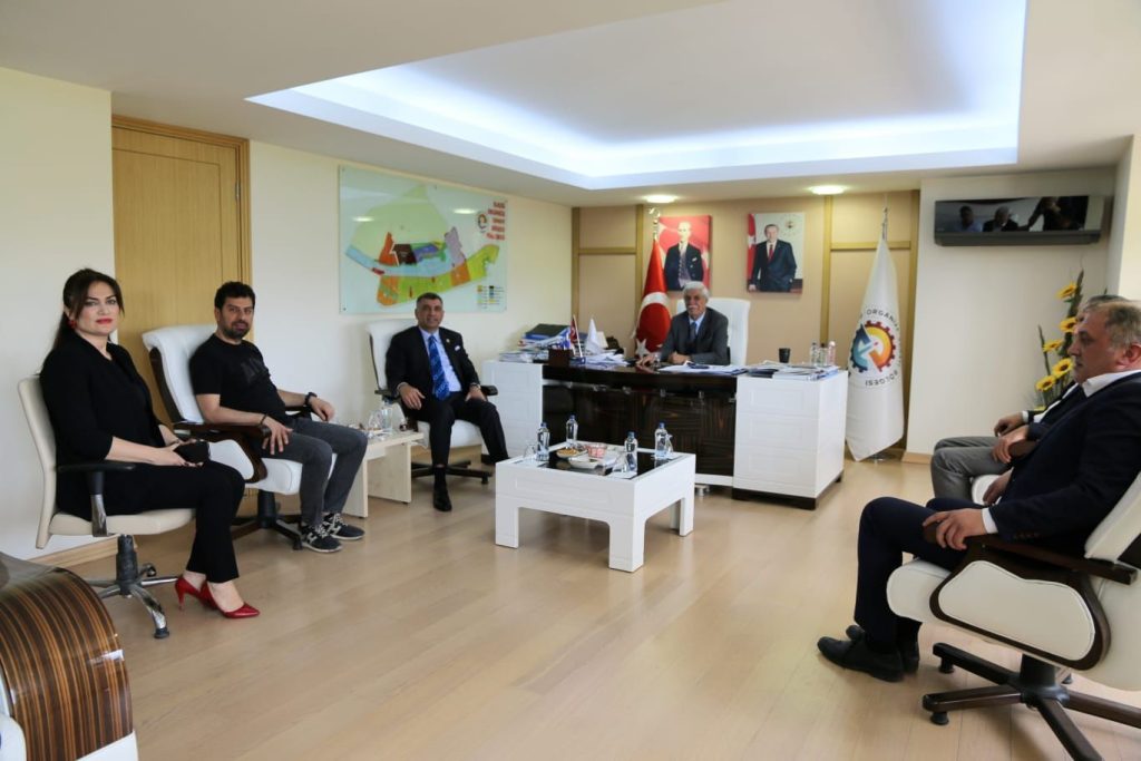 Organize Sanayi Bölgesinde OSB Başkan Yardımcısı Muhittin Kaya Ve Yönetimini Ziyaret Ettik.