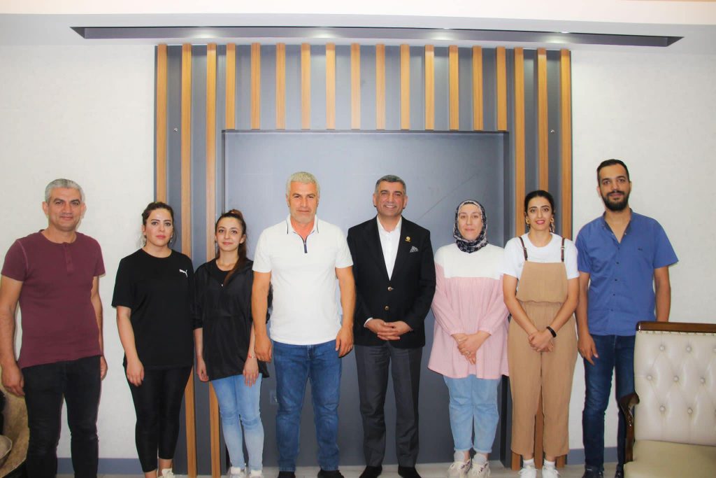 Hakimiyet Gazetesi İmtiyaz Sahibi Ahmet Toprak’ı ve Yerel Basınımızın Emekçilerini Ziyaret Ettik.