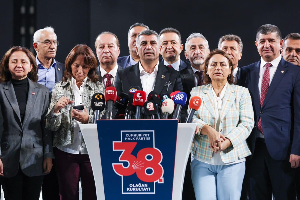CHP 38. Olağan Kurultay Çalışmaları Hakkında Ankara Arena Spor Salonunda Basın Açıklaması Yaptık.