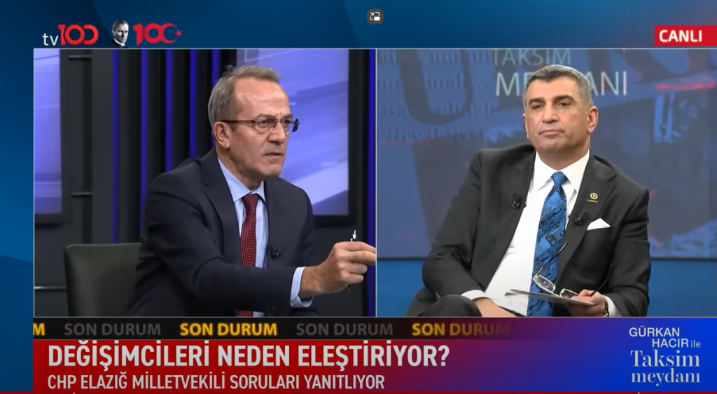 TV100 / Taksim Meydanı Şaban Sevinç 30.11.2023
