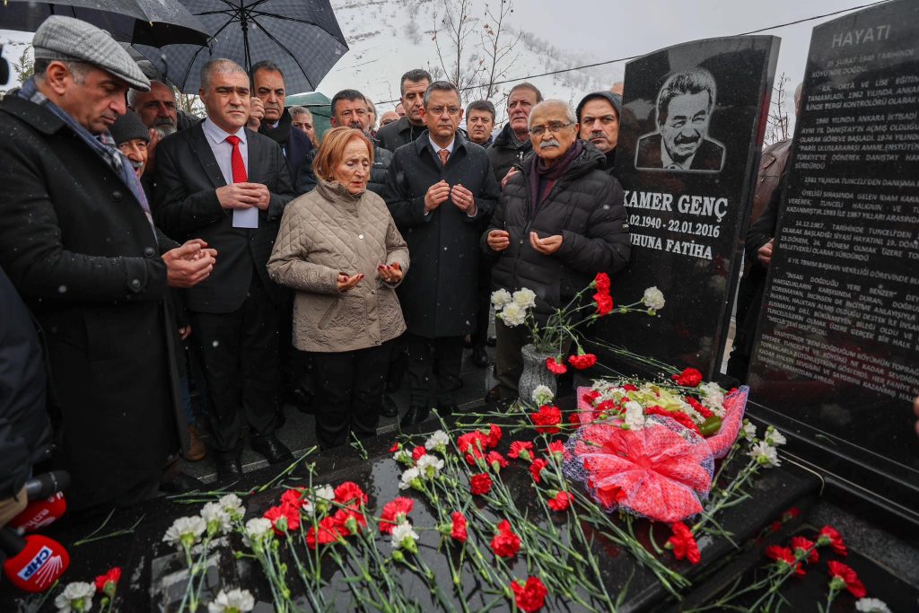 Tunceli Milletvekilimiz Kamer Genç’i Vefatının 8. Yıl dönümünde, Nazimiye’deki Mezarı Başında Saygı Ve Rahmetle Yad Ettik.
