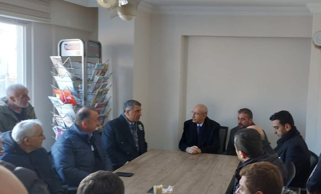 Sinop Erfelek İlçe Başkanlığımızı Ziyaret Ettik.