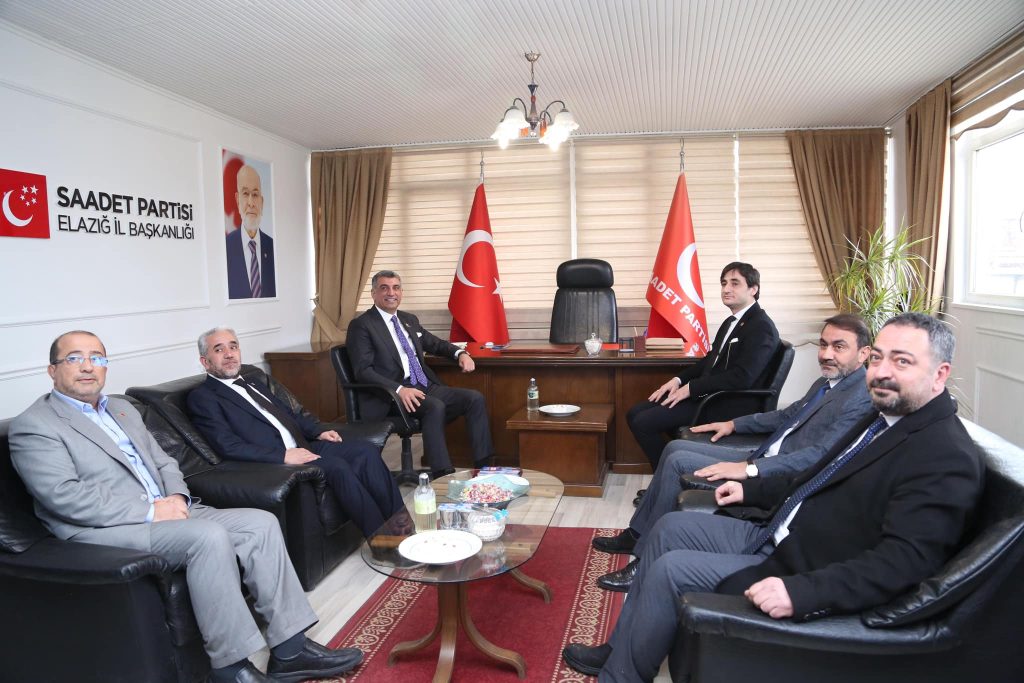 Saadet Partisi Elazığ İl Başkanlığını Ziyaret Ettik