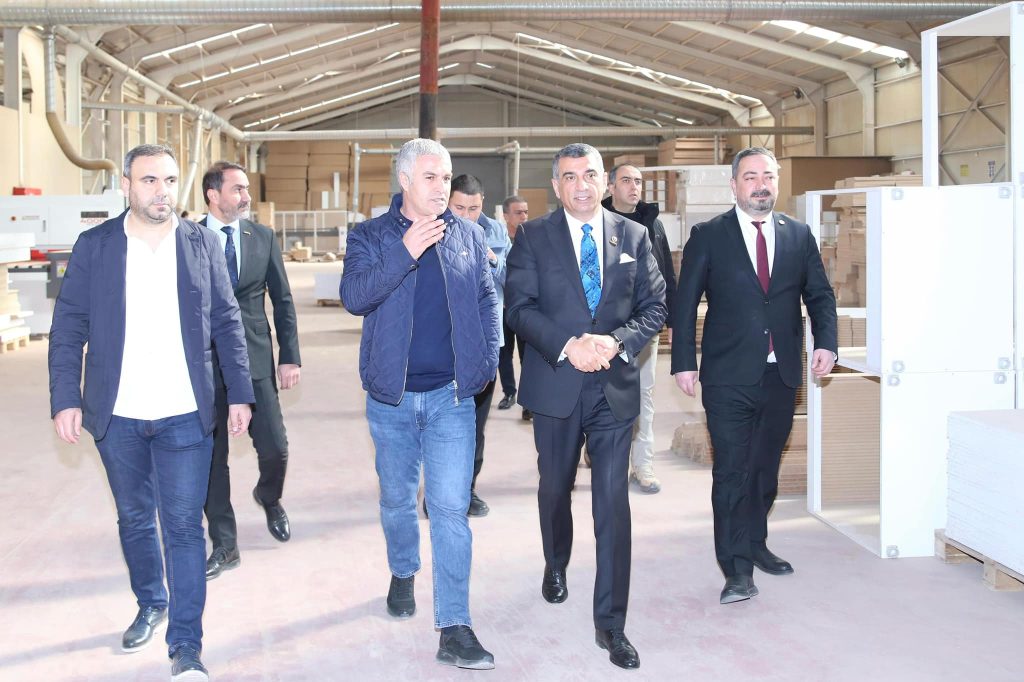 Doğu Ahşap Fabrikasını Ziyaret Ettik.