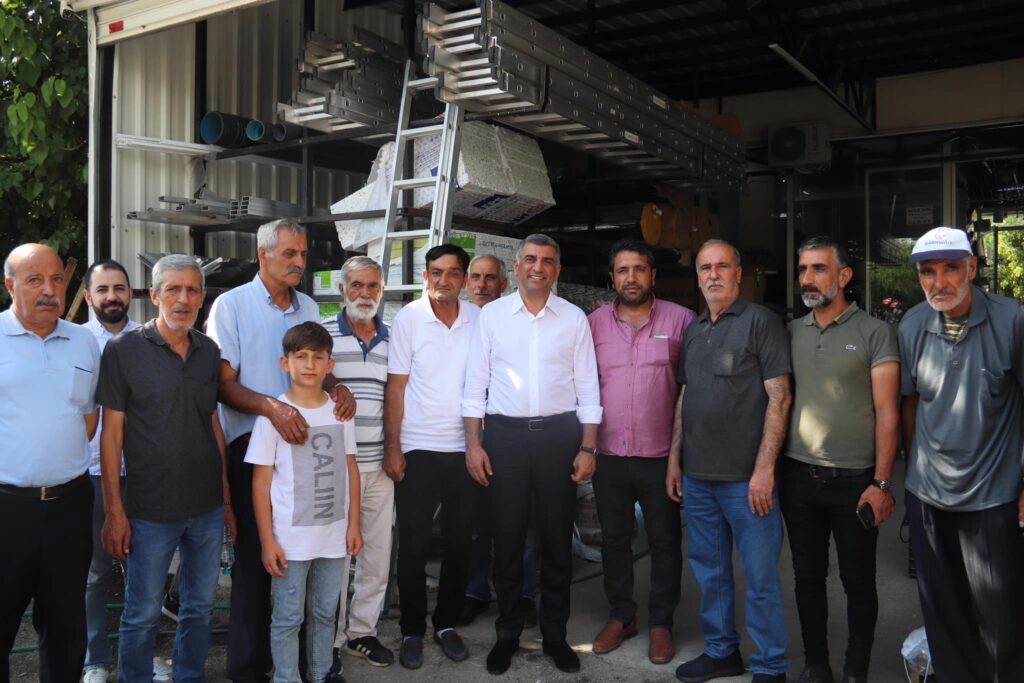 Maden İlçemizde Mağdur Olan Halkımızla Bir Araya Geldik.