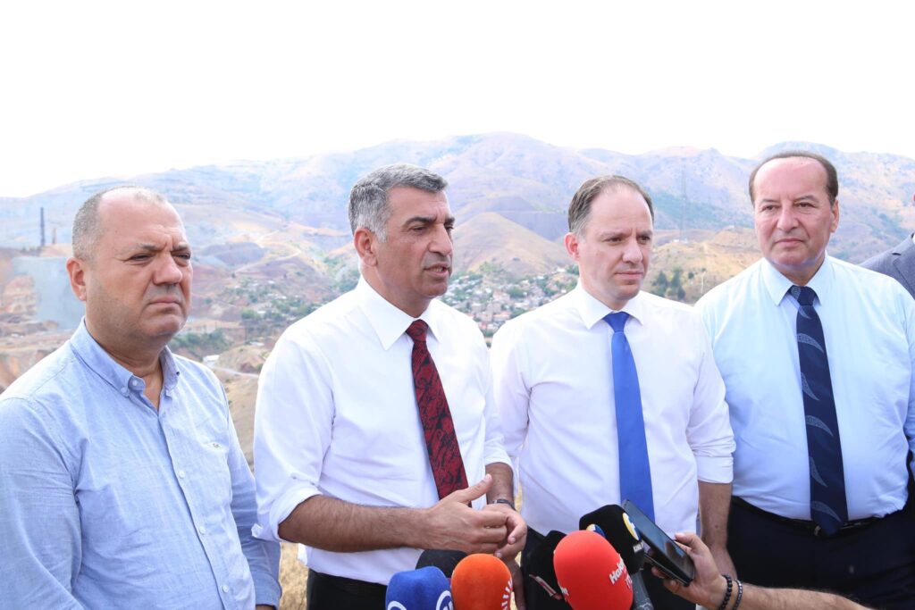 Maden İlçesi’nde İncelemelerde Bulunduk.