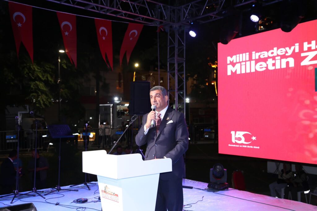15 Temmuz Darbe Girişiminin 8’inci Yıldönümünde, Elazığ’da Düzenlenen Anma Programına Katıldık.