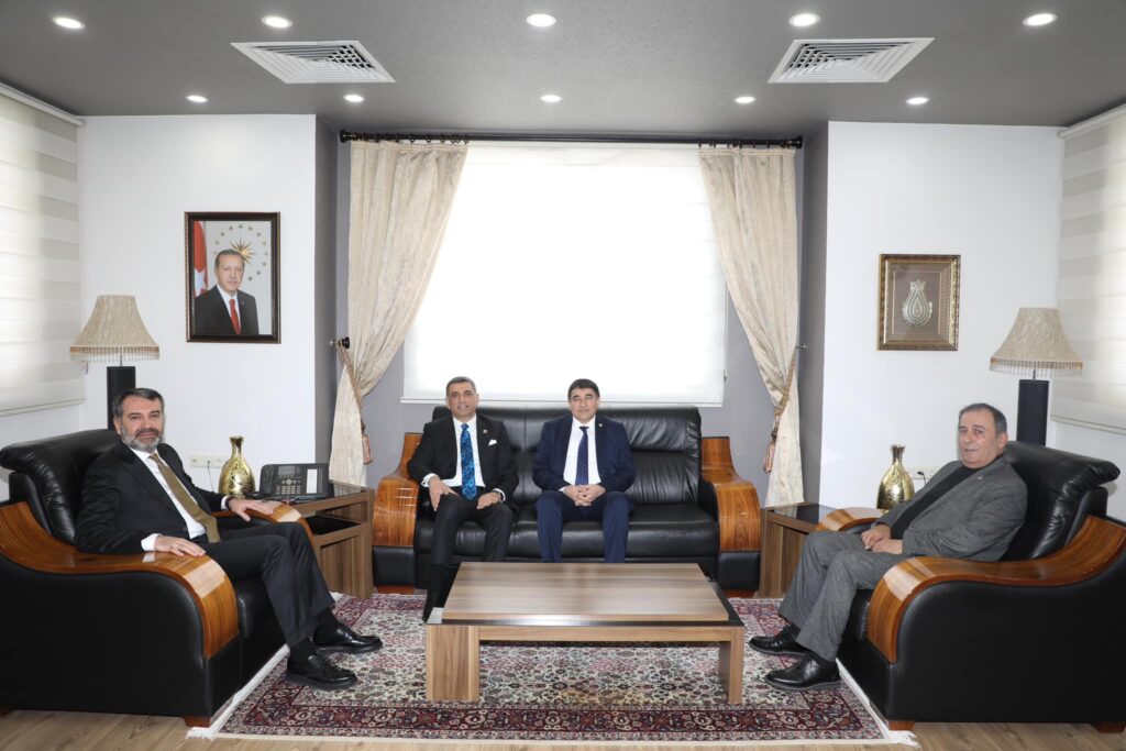 Antalya Milletvekilimiz Sayın Mustafa Erdem ve Kırşehir Milletvekilimiz Sayın Metin İlhan ile Birlikte Elazığ Belediye Başkanı Sayın Şahin Şerifoğulları’nı Ziyaret Ettik.