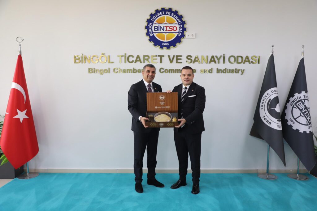 Bingöl Ticaret ve Sanayi Odası Başkanı Kadir Çinatay Ve Yönetimini Ziyaret Ettik.
