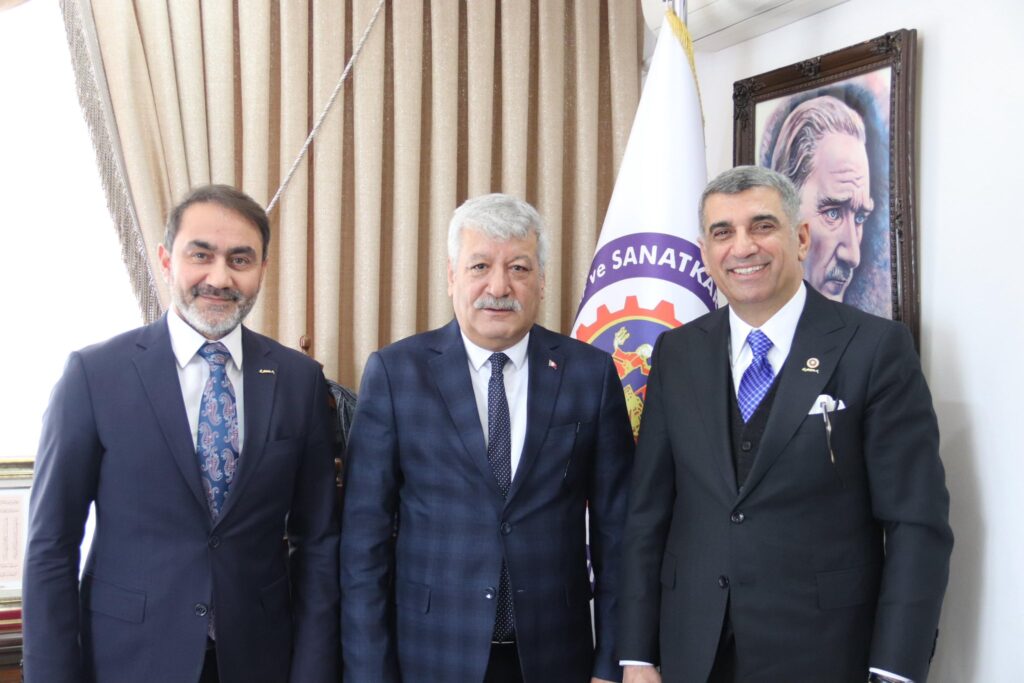 Elazığ Esnaf Odaları Birlik Başkanı ve Harput Esnaf ve Sanatkârlar Kredi ve Kefalet Kooperatifi Başkanı Turan Kurnaz’ı Ziyaret Ettik.