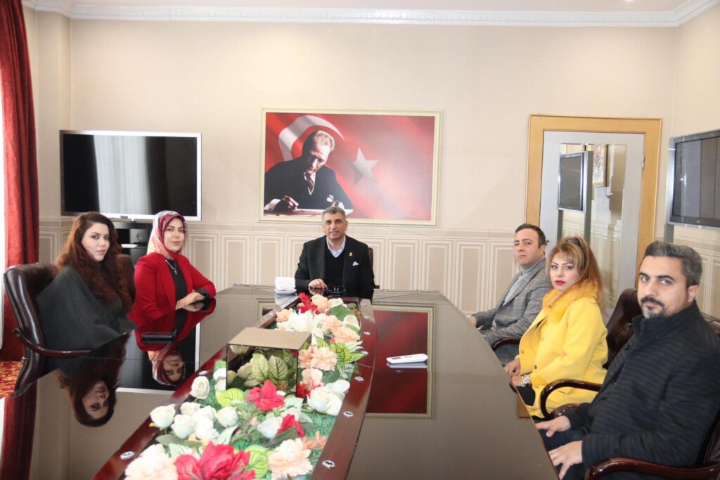 Emniyet Teşkilatı Vazife Malulü ve Şehit Aileleri Vakfı (EMŞAV) Elazığ İl Temsilcisi Murat Demir ve Yönetim Kurulu Üyeleriyle Bir Araya Geldik.