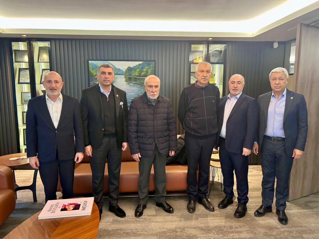 Şahin Kalo’ya Taziye Ziyaretinde Bulunduk.