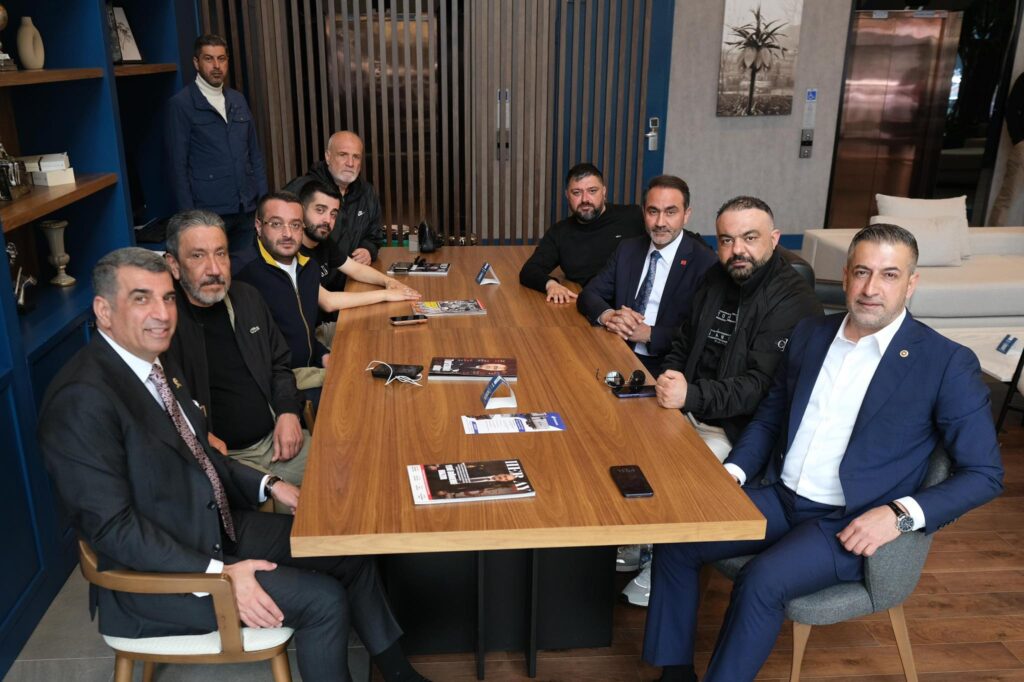MHP Elazığ Milletvekilimiz Sayın Semih Işıkver İle Birlikte Adana 01 FK Yönetim Kurulu Başkanı Sayın Menderes Kutlu Ve Kıymetli Yönetim Kurulu Üyelerini Ziyaret Ettik.
