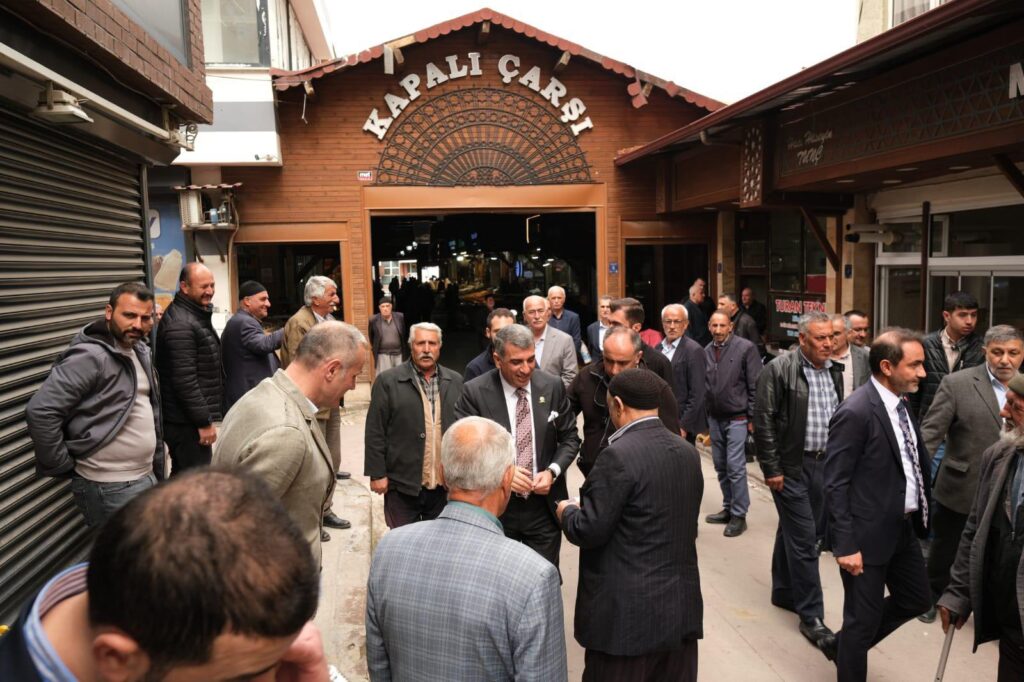 Kapalı Çarşı’daki Kıymetli Esnaflarımızı Ve Hemşehrilerimizi Ziyaret Ettik.